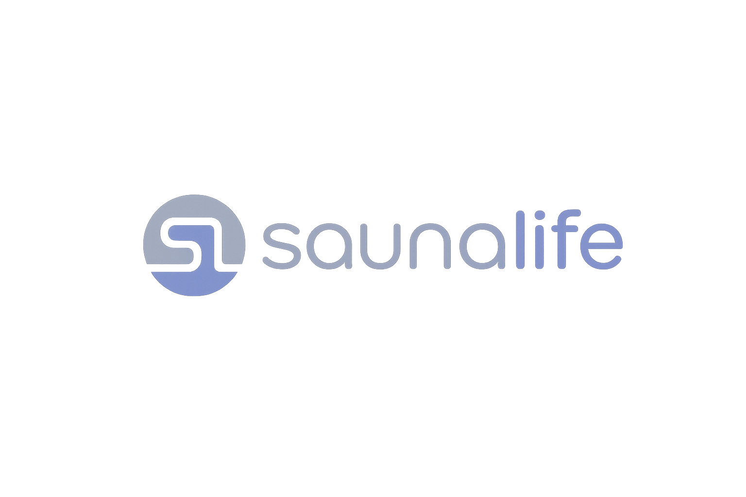 SaunaLife logo representing luxury home sauna brand offering modern saunas and wellness accessories