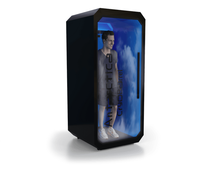 Vacuactivus home cryotherapy chamber designed for cold therapy and recovery treatments