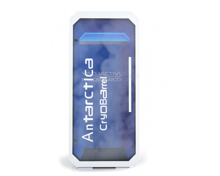 Vacuactivus home cryotherapy chamber in sleek design for effective cold therapy at home