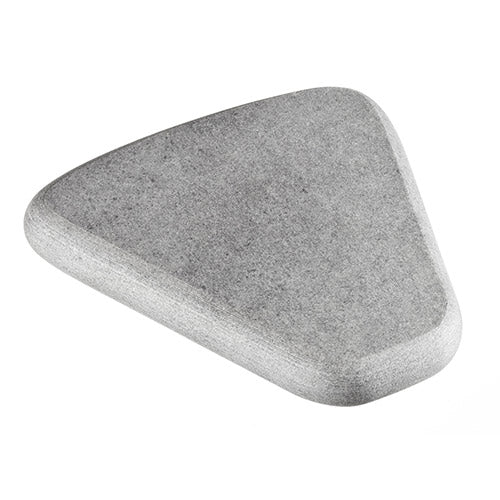 Hukka Finnish soapstone sauna massage stone smooth triangular grey massage accessory for sauna relaxation