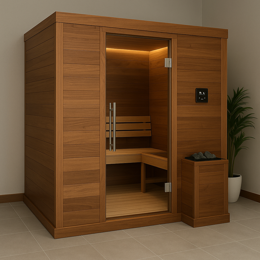Aurora Luxe Traditional Sauna – 2 to 3 Person Indoor Retreat