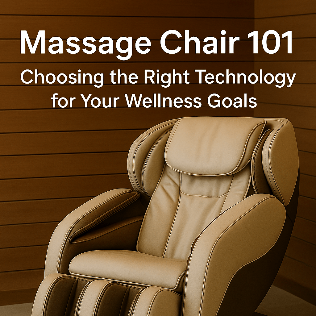How to Choose a Massage Chair: A Comprehensive Guide - My Luxury Home Spa