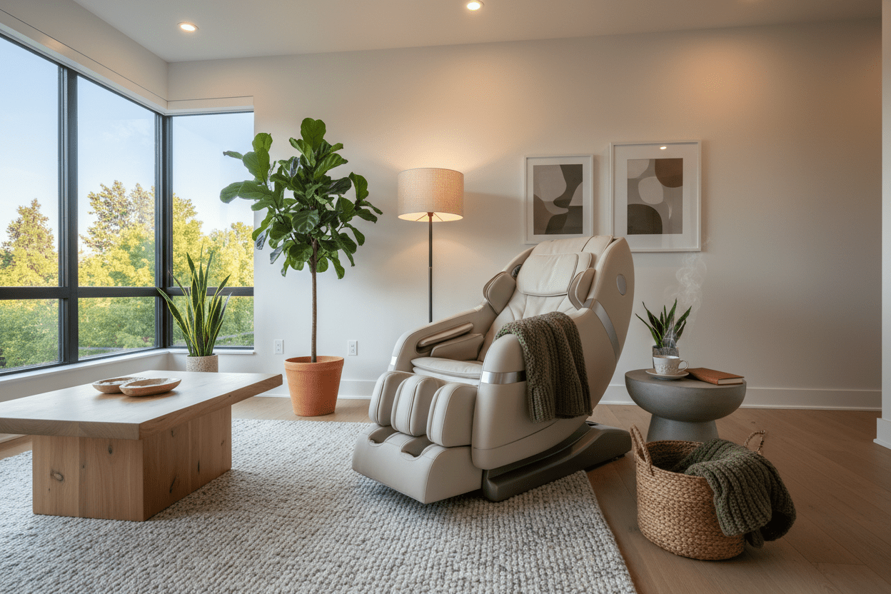 Best Massage Chairs for Airbnb Hosts (2026 Guide) - My Luxury Home Spa