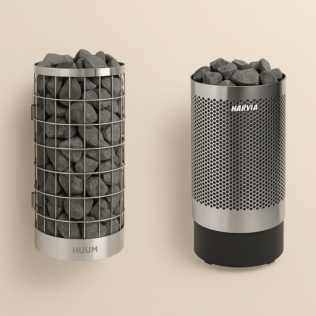 HUUM vs. Harvia Sauna Heaters - My Luxury Home Spa