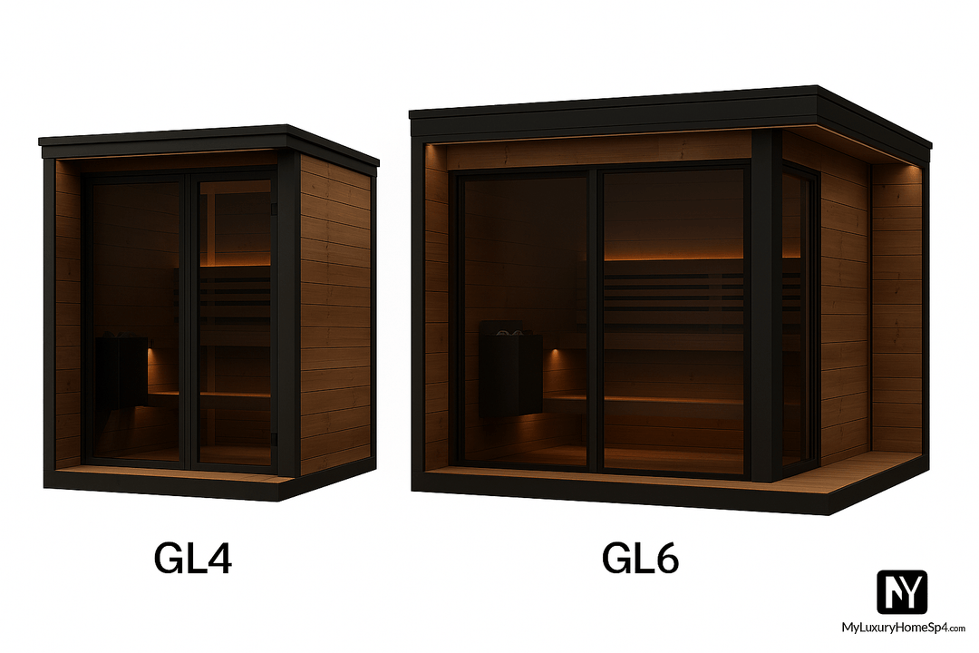 Discover the New SaunaLife GL4 and GL6: Redefining Outdoor Wellness - My Luxury Home Spa