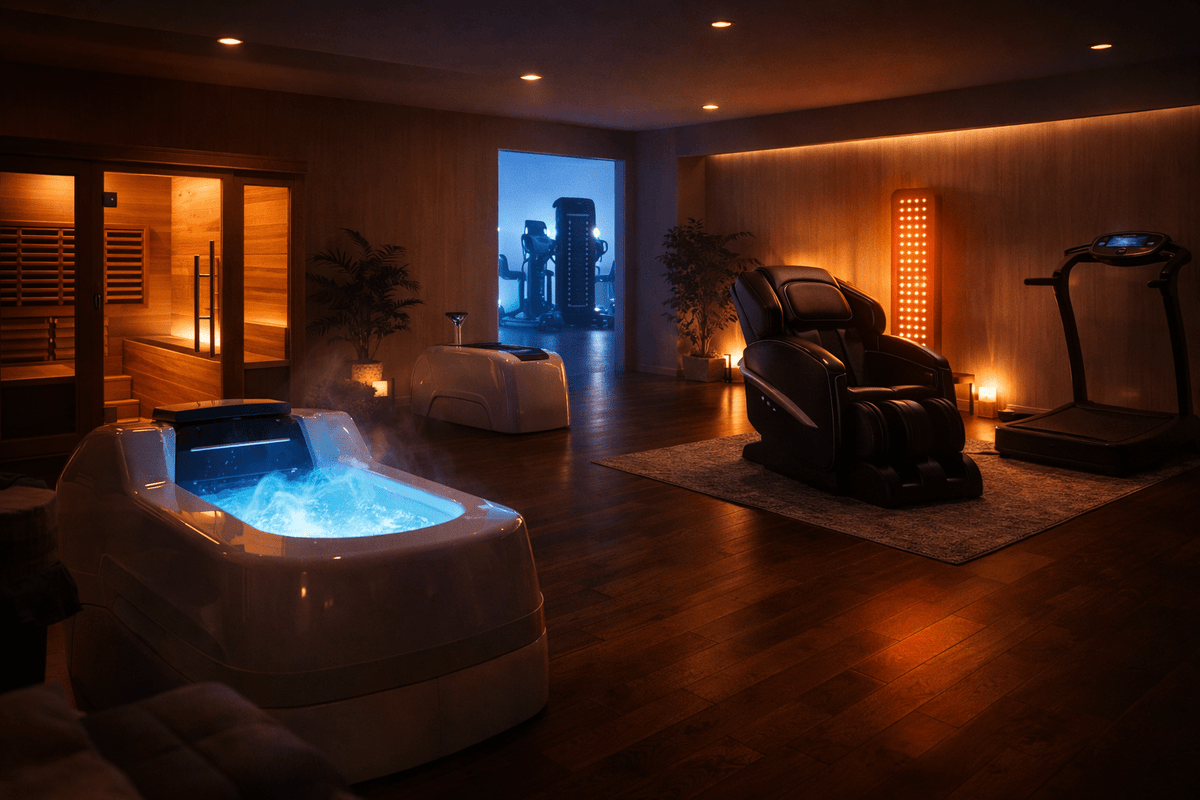 How to Build the Ultimate Home Wellness and Recovery Space – My Luxury ...