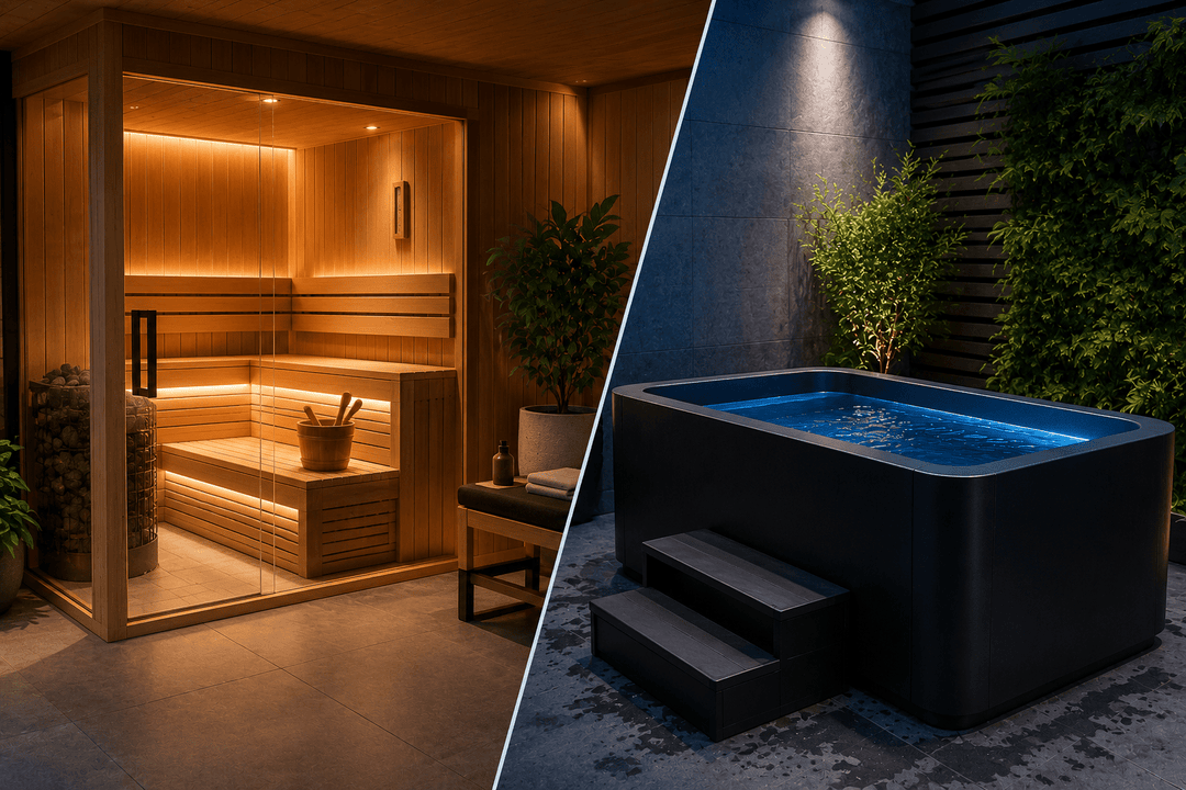 Sauna vs Cold Plunge: Which Should You Buy First? - My Luxury Home Spa