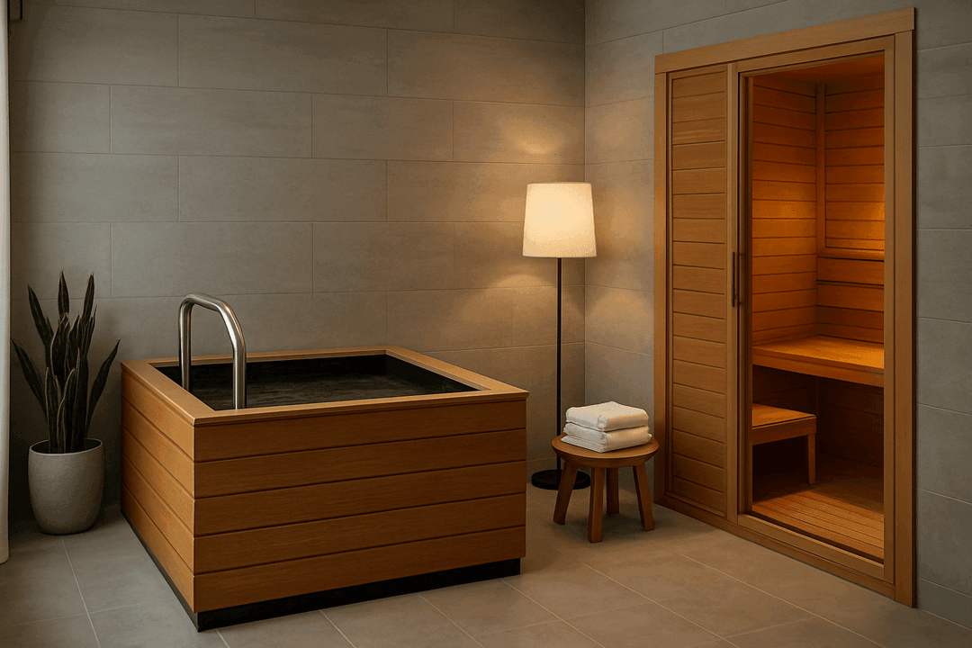 The Science of Heat and Cold Therapy: Why Saunas and Cold Plunges Are Becoming the New Home Fitness Essential - My Luxury Home Spa