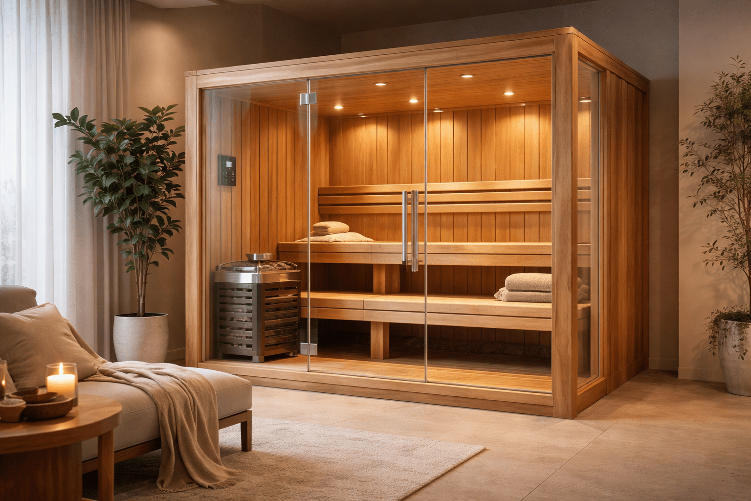 Indoor Saunas for Home Wellness - My Luxury Home Spa