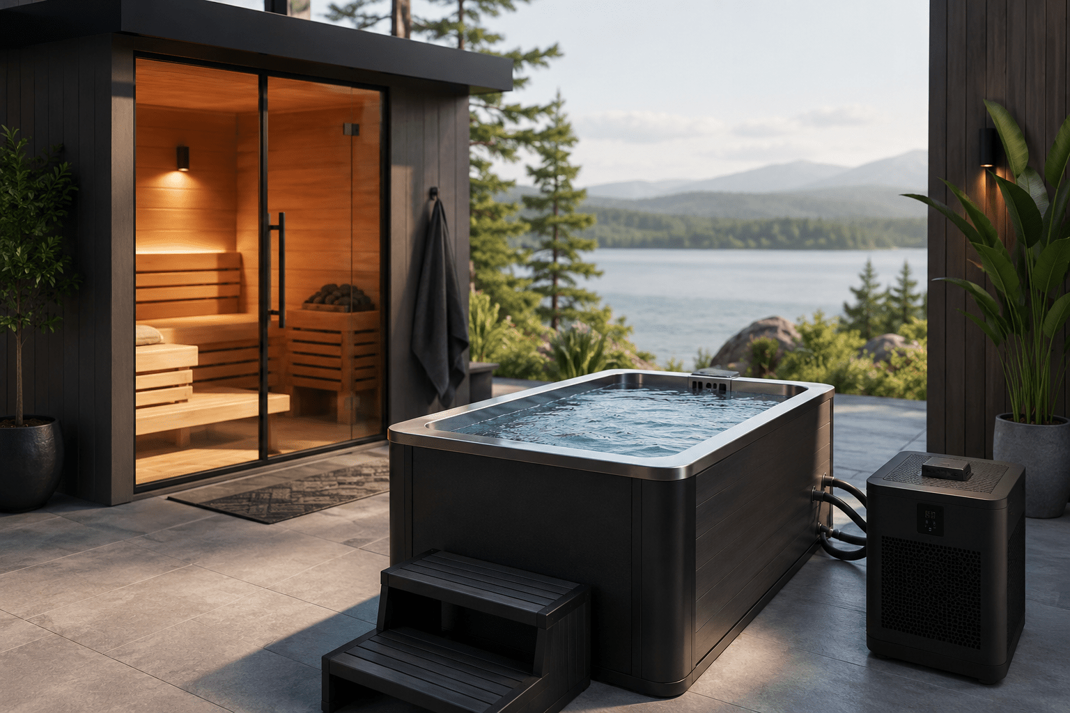Premium Cold Plunges for Recovery, Wellness, and Cold Water Therapy - My Luxury Home Spa
