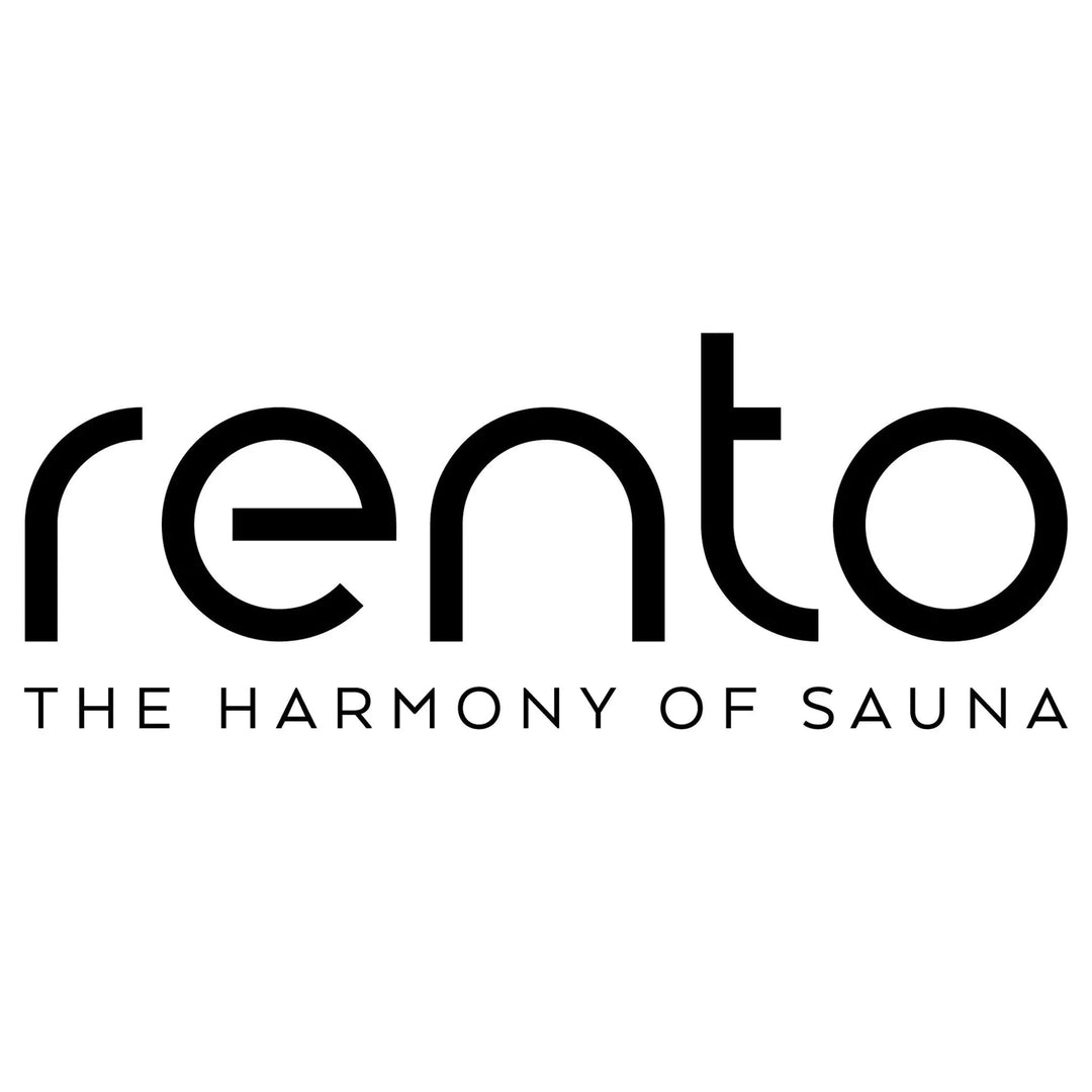 Rento sauna accessories collection featuring minimalist designs and premium materials for a modern sauna experience