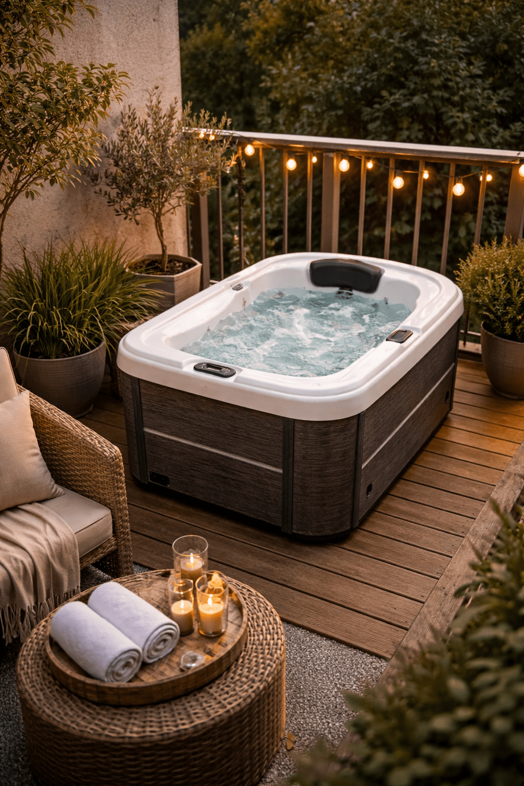 Small Hot Tubs for Compact Spaces - My Luxury Home Spa