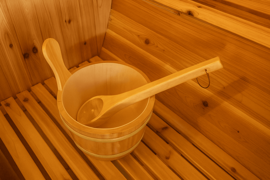 SunRay Galley 4 - Person Barrel Sauna - My Luxury Home Spa