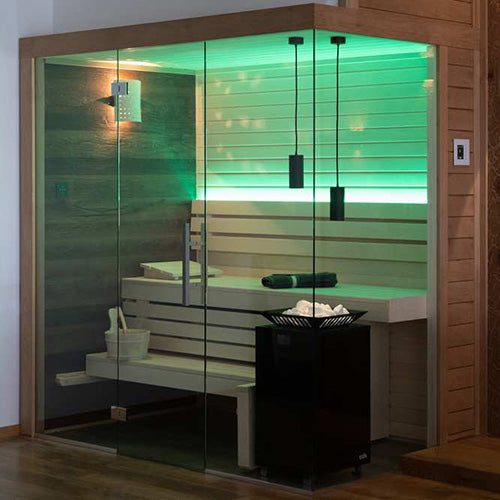 EOS Cubo Avantgarde 208/3 Freestanding Electric Sauna Heater