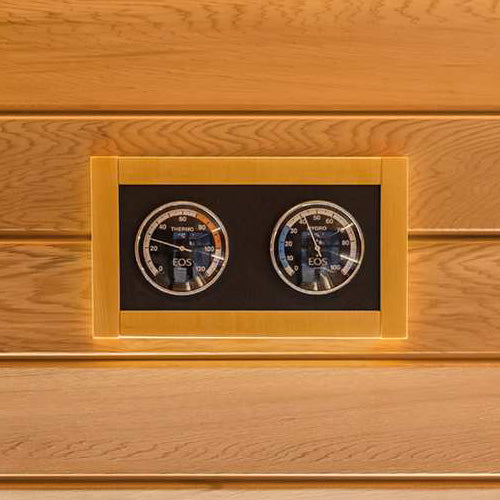 EOS Lux Celsius Sauna Climate Station with Thermometer and Hygrometer