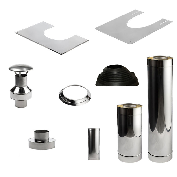 HUUM Barrel Sauna Chimney Kit – Durable Sauna Accessory