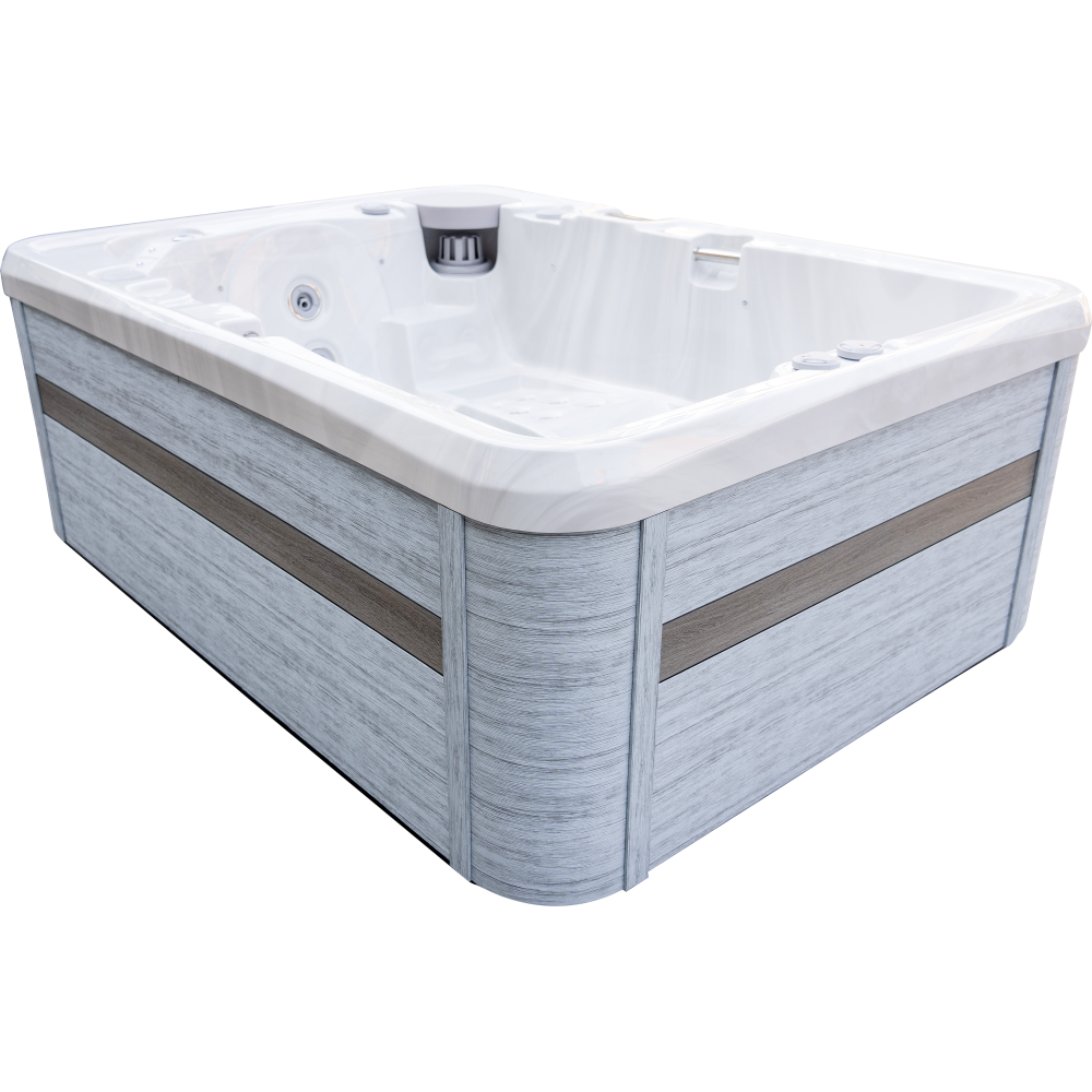 Luxury Spas USA Largo 3-Person 120V/240V Hybrid Plug N Play Hot Tub
