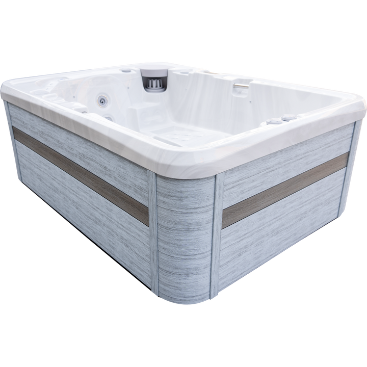 Luxury Spas USA Largo 3-Person 120V/240V Hybrid Plug N Play Hot Tub