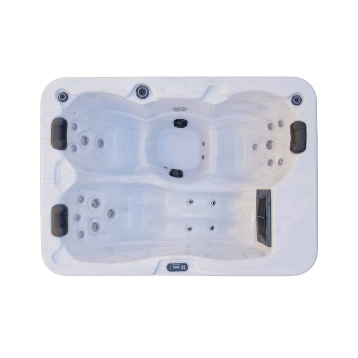 Luxury Spas USA Allure 3-Person 120V/240V Hybrid Plug N Play Hot Tub