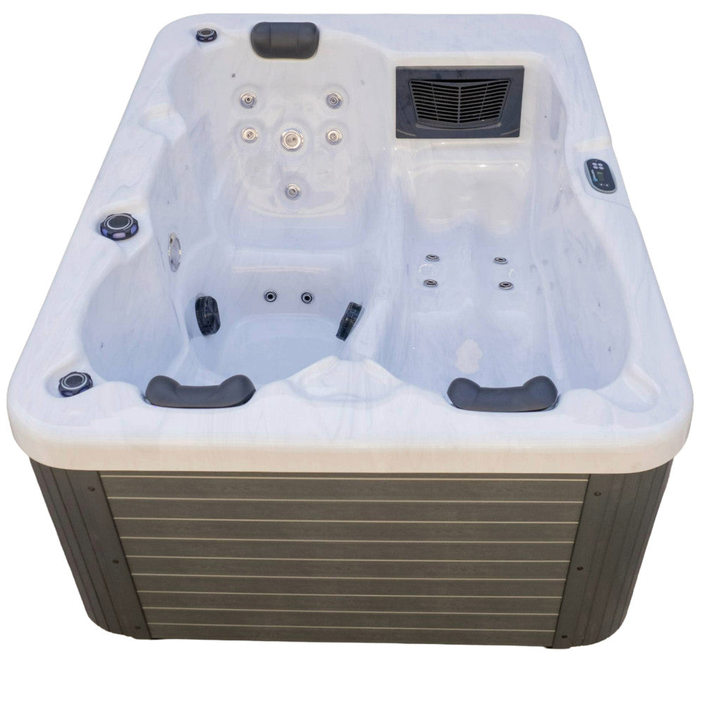 Luxury Spas USA Allure 3-Person 120V/240V Hybrid Plug N Play Hot Tub