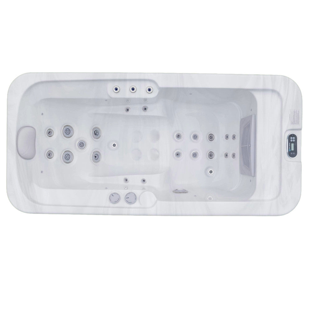Luxury Spas USA Lacey 1-Person 120V/240V Hybrid Plug N Play Hot Tub