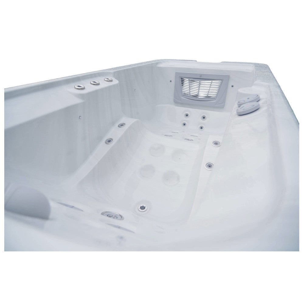 Luxury Spas USA Lacey 1-Person 120V/240V Hybrid Plug N Play Hot Tub