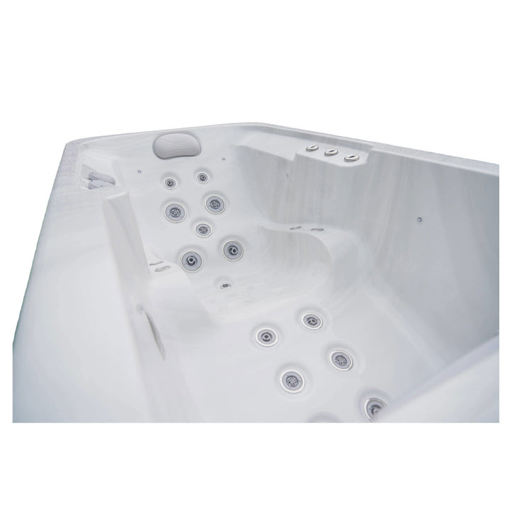 Luxury Spas USA Lacey 1-Person 120V/240V Hybrid Plug N Play Hot Tub