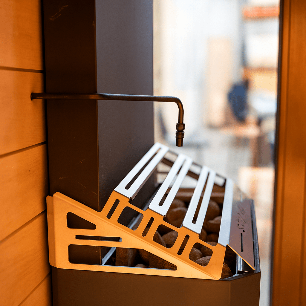 Saunum AutoLeil sauna pipe replacement for efficient heat circulation in sauna setups