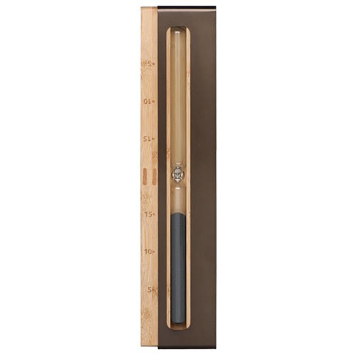 Rento Sauna Sand Timer in Bamboo for Perfect Timing During Sauna Sessions
