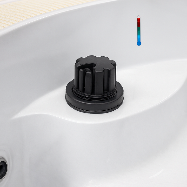 Luxury Spa hot tub control knob and temperature indicator with best hot tubs for sale