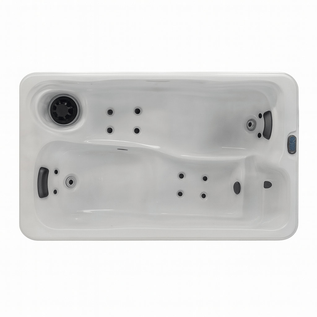 Luxury Spa Cashmere series hot tub featuring ergonomic seating and adjustable jets for ultimate relaxation