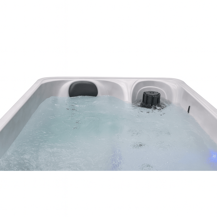 Luxury Spa Cashmere series hot tub with relaxing water jets and spacious seating area