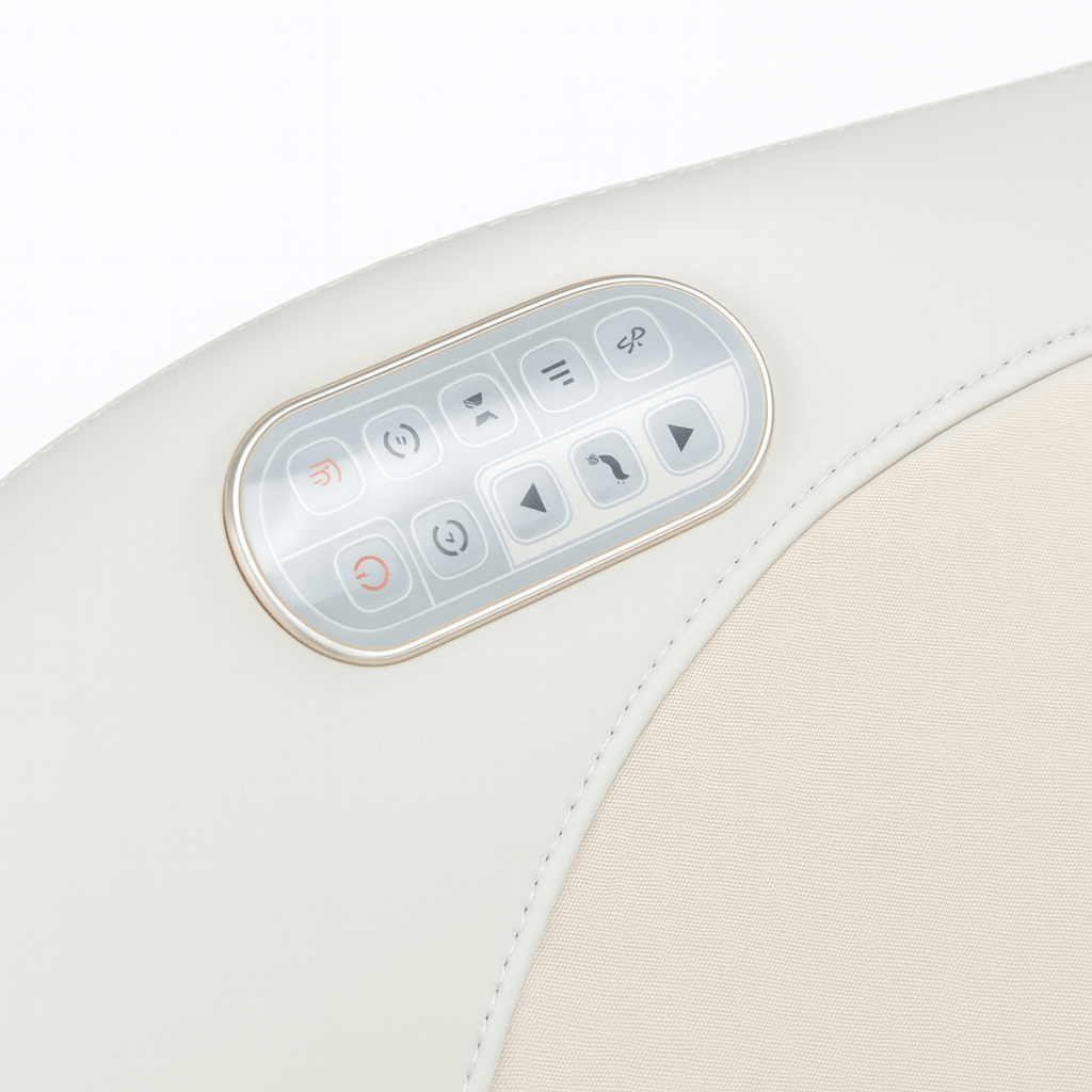 Kahuna compact massage chair for home with a user-friendly control panel for easy adjustments