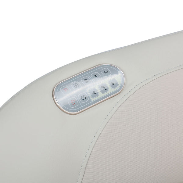 Control panel of Kahuna compact massage chair for home with intuitive buttons for easy operation