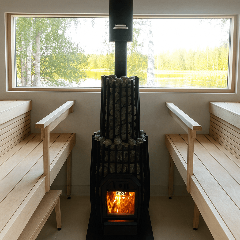 Cozy Heat Chimney Cover SW H500 – Black Stainless Steel - My Luxury Home Spa