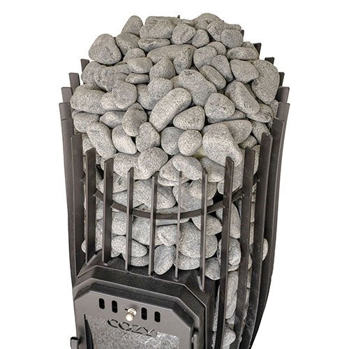 Cozy Heat Sauna Heater with Rocks, a perfect sauna stove for home use