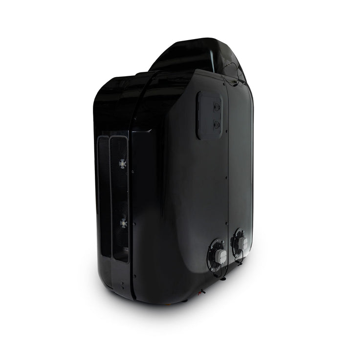 Vacuactivus black cryotherapy chamber for home designed for personal recovery and wellness use