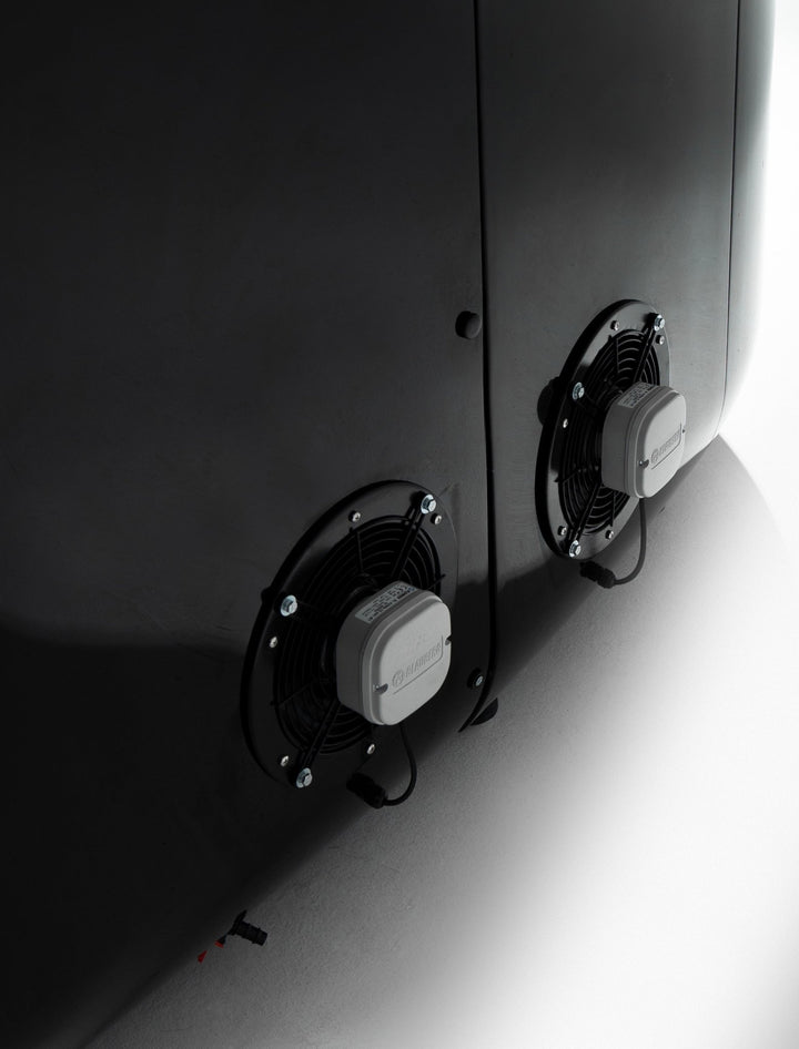 Vacuactivus cryotherapy chamber for home with dual cooling fans for optimal performance