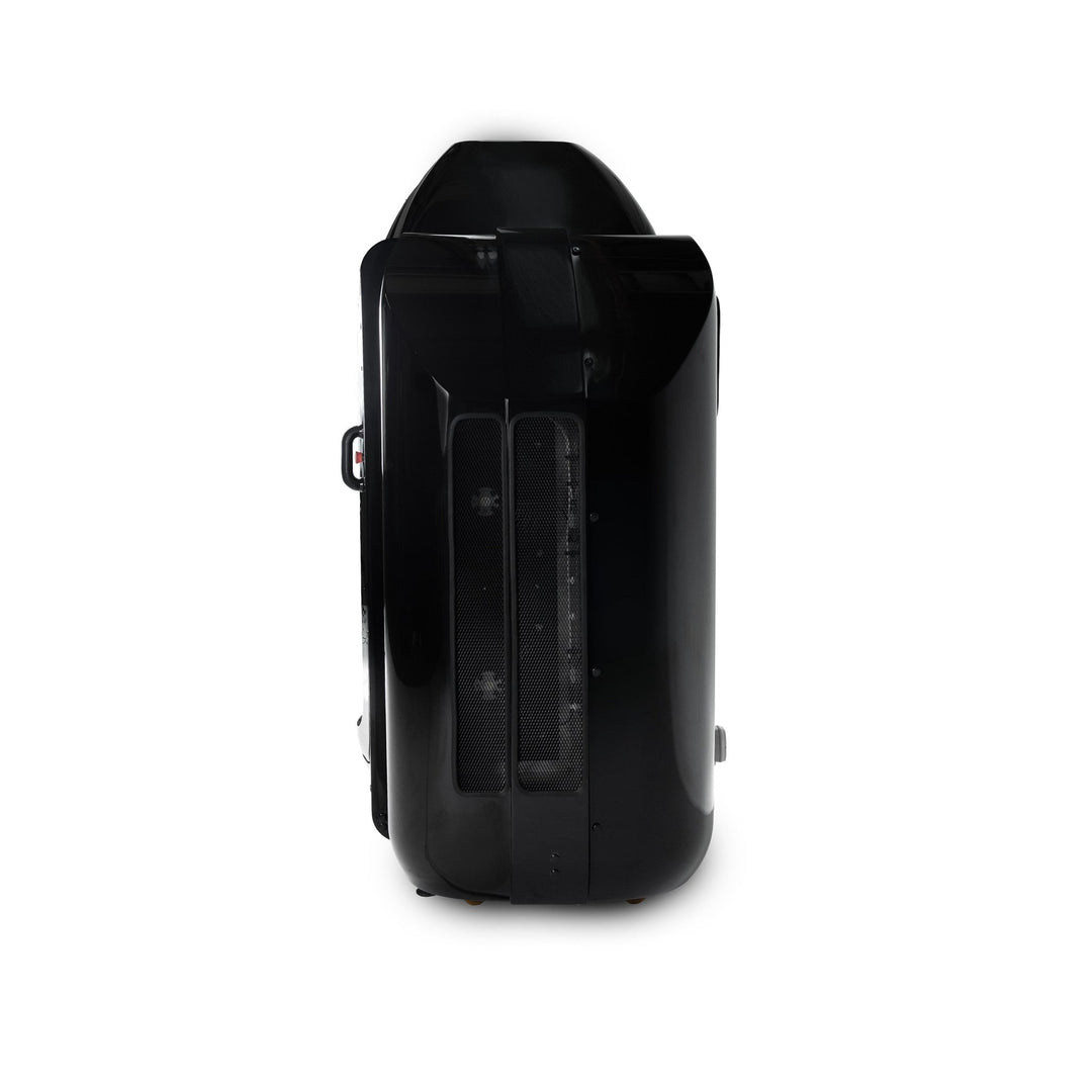 Vacuactivus Cryotherapy Chamber for Home in sleek black design for personal recovery and wellness