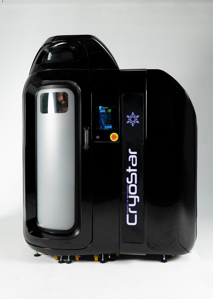 Vacuactivus CryoStar Cryotherapy Chamber for Home with sleek design and digital controls