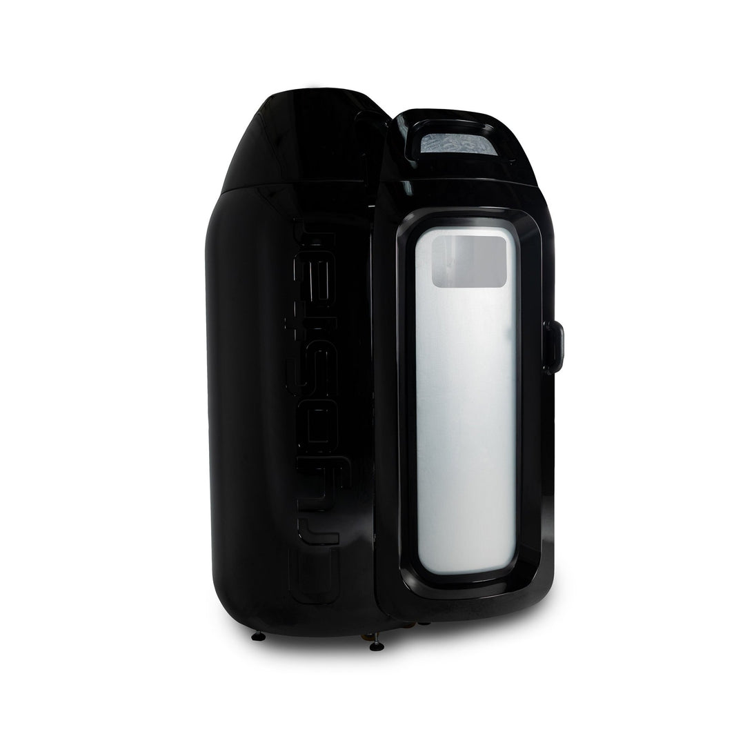 Vacuactivus Cryotherapy Chamber for Home with sleek design and transparent viewing window