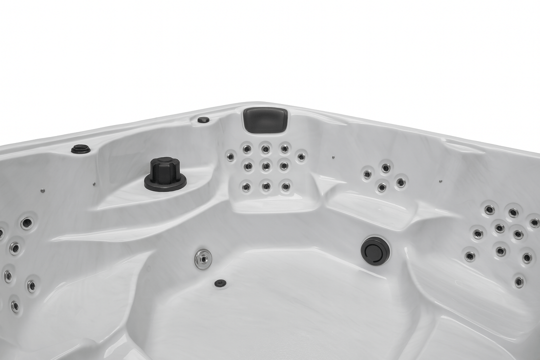 Denali Studio Series Spa interior with multiple massage jets for relaxation and comfort