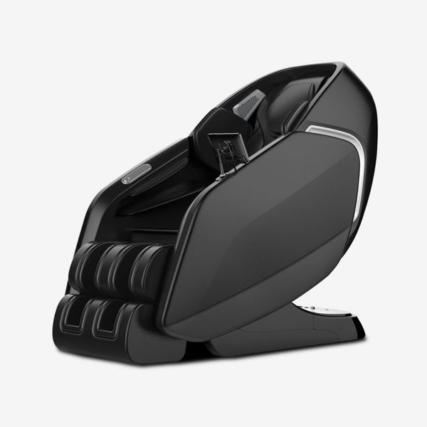 Kahuna AI luxury massage chair in sleek black design for ultimate relaxation and comfort