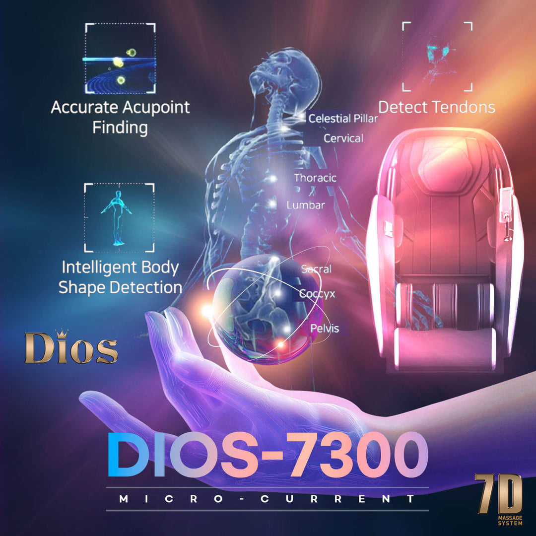 Kahuna AI luxury massage chair with intelligent body shape detection and acupoint finding features