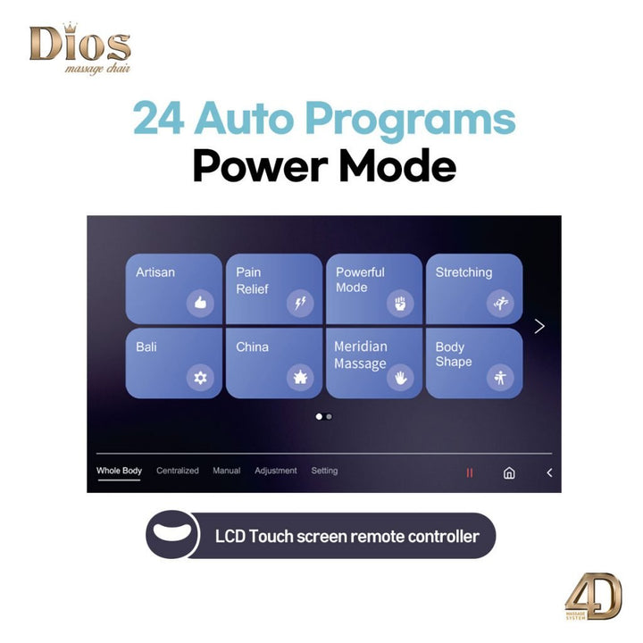 Dios Flexa Massage Chair - My Luxury Home Spa