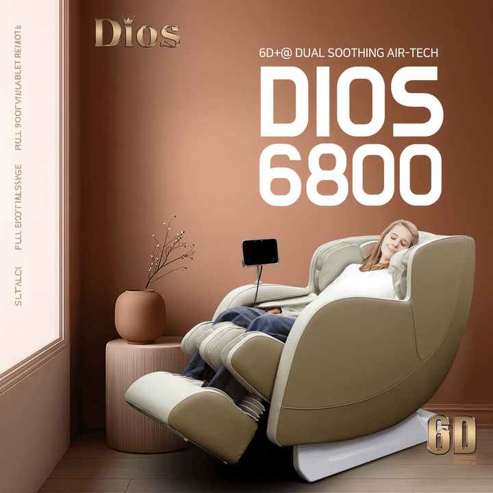 Kahuna Dios 6800 luxury home spa massage chair with dual soothing air tech for relaxation