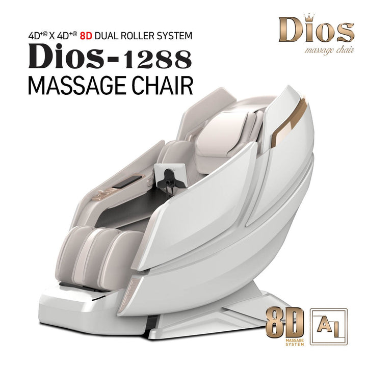 Kahuna Dios-1288 luxury massage chair 8D with ergonomic design and advanced dual roller system