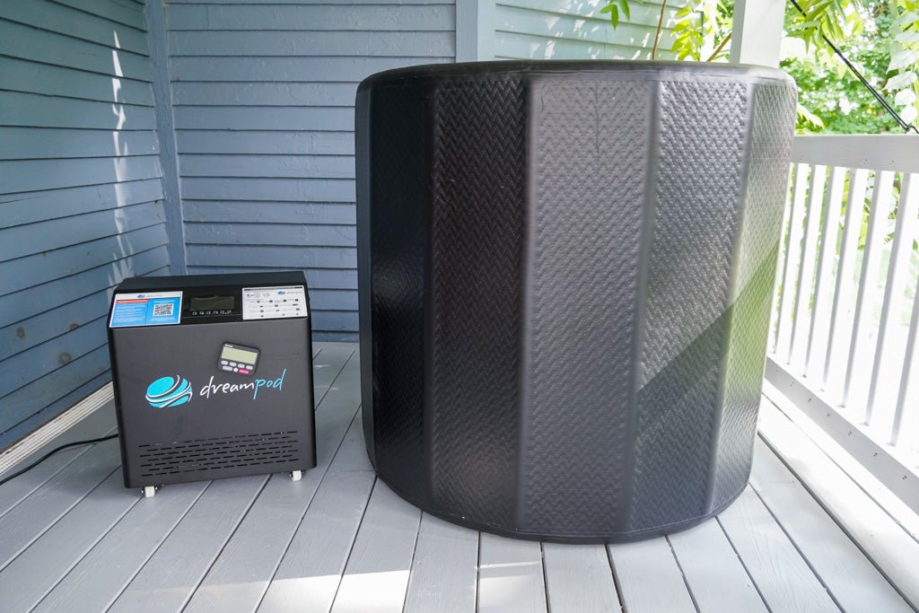 DreamPod Cold Plunge Barrel Flex with Chiller - My Luxury Home Spa