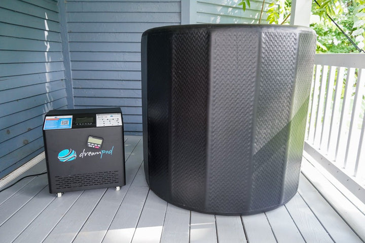DreamPod Cold Plunge Barrel Flex with Chiller - My Luxury Home Spa
