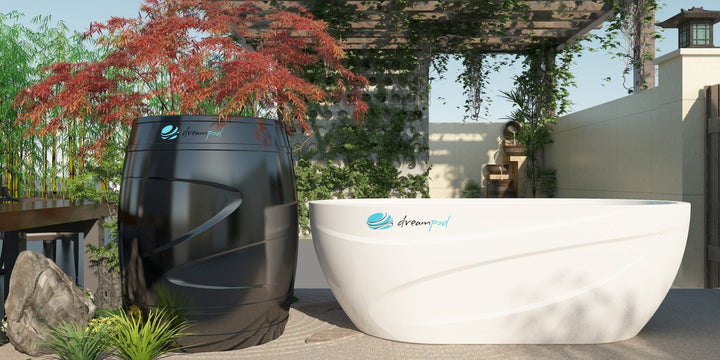 DreamPod Cold Plunge Barrel with Chiller - My Luxury Home Spa